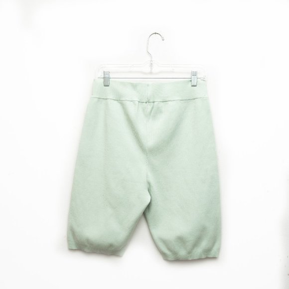 Aritzia Wilfred Biker Jersey Shorts Mint Color - Picture 5 of 6
